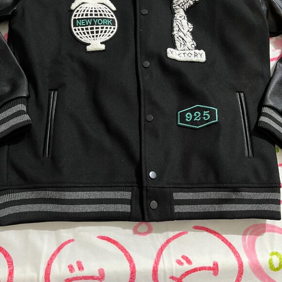 Nike And Tiffany Embroidered Varsity Jacket - Picture 4 of 7
